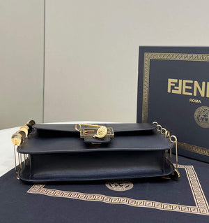 Fendi 8BR801 Baguette Brooch Bag Black - Default Title - View 4