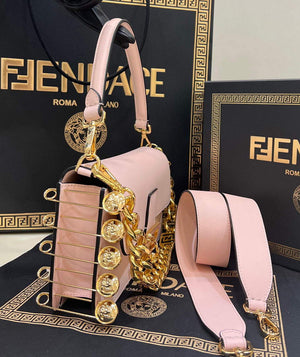 Fendi 8BR801 Baguette Brooch Bag Pink - Default Title - View 3