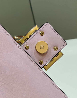 Fendi 8BR801 Baguette brooch Fendace Pink leather 8563 bag - Default Title - View 9