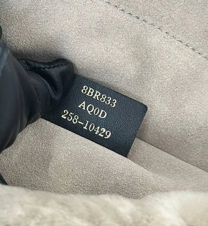 Fendi 8BR833AYCUF0NGA Mamma Baguette Medium Beige shearling bag 8693L - Default Title - View 8