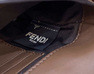 Fendi 8BS017 Baguette Mini Dark Brown leather 0135 bag - Default Title - View 8