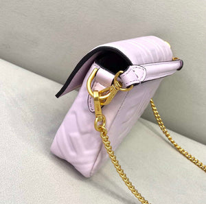 Fendi 8BS017 Baguette Mini Light Purple leather 0135S bag - Default Title - View 3