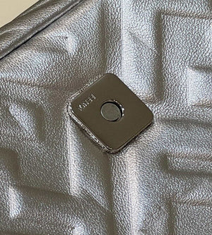 Fendi 8BS017 Baguette Mini Silver leather 0135 bag - Default Title - View 7