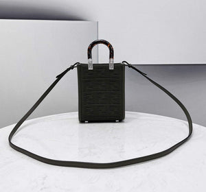 Fendi 8BS051 Mini Sunshine Shopper Bag 8527 Green - Default Title - View 2
