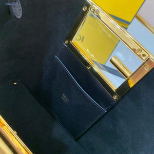 Fendi 8BS054 fendi way small Black Leather Bag - Default Title - View 8