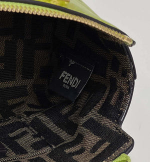 Fendi 8BS067 By The Way Mini Small Boston bag in mint Grass Green leather - Default Title - View 8
