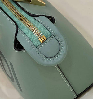 Fendi 8BS067 By The Way Mini Small Boston bag in mint green leather - Default Title - View 6