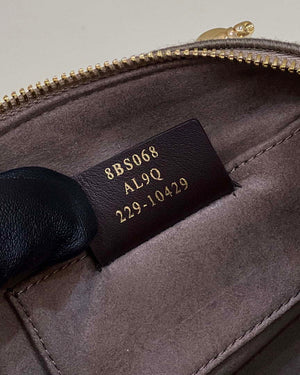Fendi 8BS067 By The Way Mini Small Boston Jacquard FF fabric bag Gray - Default Title - View 7