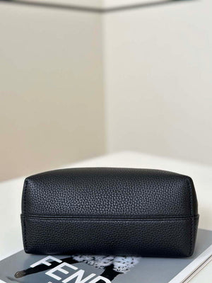 Fendi 8BS098 By The Way Selleria Mini Black Selleria mini-bag with 156 hand-sewn stitches 8668s - Default Title - View 3