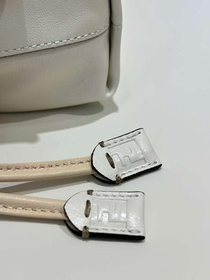 Fendi 8BS105ABVEF0K7E Mamma Baguette Small White nappa leather bag 8677S - Default Title - View 6
