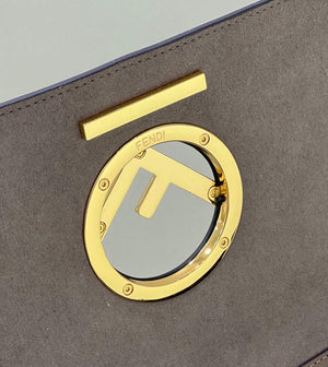 Fendi 8BT284 Kan I F Leather Bag Brown - Default Title - View 6