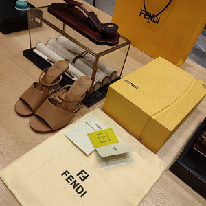 Fendi 8R8212 Women's High-heeled Sandals F88357 - 35 - View 3