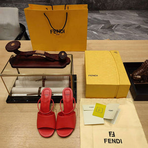 Fendi 8R8212 Women's High-heeled Sandals F88359 - 35 - View 2