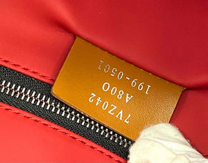 Fendi Backpack Large 2380 FF Black with Red - Default Title - View 7