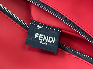 Fendi Backpack Large 2380 FF Black with Red - Default Title - View 8