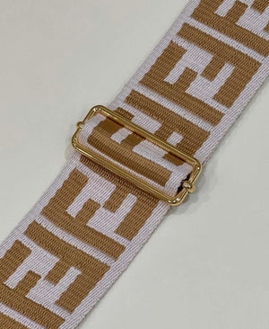 Fendi F10050 Handbag Shoulder Strap FF Logo 907 - Default Title - View 7