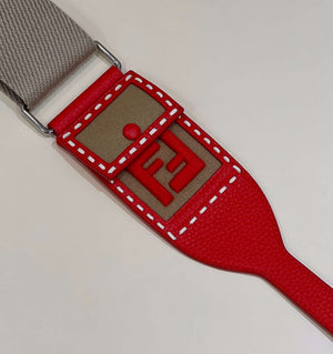 Fendi F10058 Handbag Shoulder Strap FF Logo 912 - Default Title - View 3