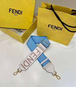 Fendi F10072 Handbag Shoulder Strap FF Logo 910 - Default Title - View 1