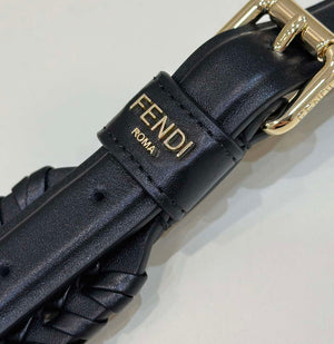Fendi F10108 Handbag Fashionable cowhide Shoulder Strap Black 9001 - Default Title - View 3