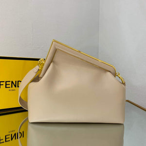 Fendi FIRST Medium Bag Light Pink Leather 8BP127 - Default Title - View 2