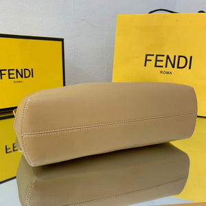 Fendi FIRST Medium Bag Apricot Leather 8BP127 - Default Title - View 9