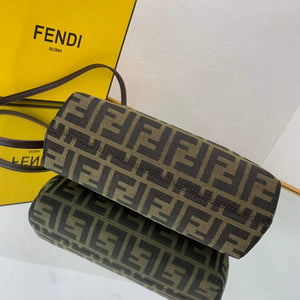 Fendi FIRST Small Bag 8BP129 Dark Green FF - Default Title - View 9