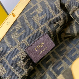 Fendi FIRST Small Bag 8BP129 Leather Brown - Default Title - View 7