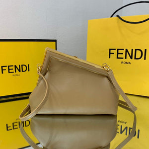 Fendi FIRST Small Bag Apricot Leather 8BP129 - Default Title - View 2
