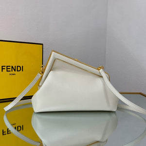 Fendi FIRST Small Bag 8BP129 White Leather - Default Title - View 2