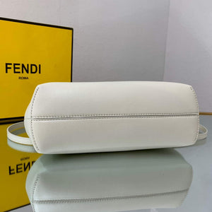 Fendi FIRST Small Bag 8BP129 White Leather - Default Title - View 9