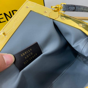 Fendi First Small flannel Bag 8BP129 Blue - Default Title - View 7