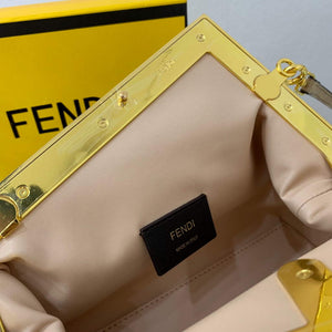 Fendi First Small flannel Bag 8BP129 Tan - Default Title - View 7