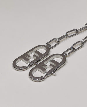 Fendi Handbag Custom metal chain Shoulder Strap F10053 Silvery - Default Title - View 9