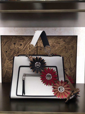 Fendi Handbag Shoulder Calfskin Flower Strap You F10060 - Default Title - View 1