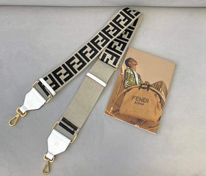 Fendi Handbag Shoulder Strap F10040 - White - View 1