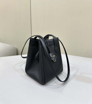 Fendi Mini Origami 8BS083 Black leather mini bag that can be transformed 8626As - Default Title - View 4