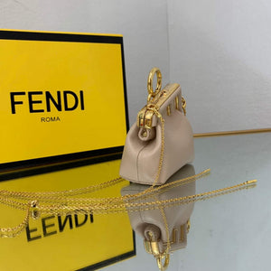 Fendi Nano First Charm Shoulder Bag 7AS051 Light Pink - Default Title - View 4