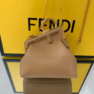 Fendi Nano First Charm Shoulder Bag 7AS051 Apricot - Default Title - View 6