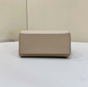 Fendi Origami Medium 8BH414 Dove Gray leather bag that can be transformed 8626A - Default Title - View 5