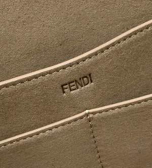 Fendi Origami Medium 8BH414 White leather bag that can be transformed 8626 - Default Title - View 5
