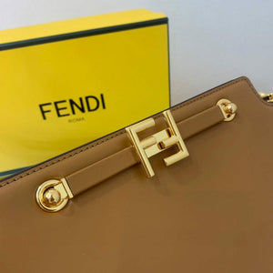 Fendi Touch Brown leather Bag 8BT349 - Default Title - View 5