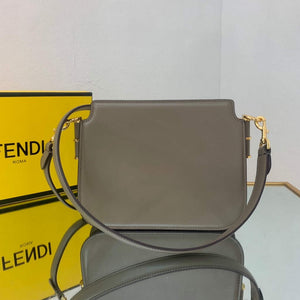 Fendi Touch Grey leather Bag 8BT349 - Default Title - View 3