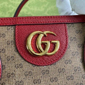 GG 653952 Gucci Doraemon x Gucci large Tote bag Red - luxibagsmall