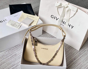 Givenchy BB50LGB1A4 Small Moon Cut Out bag in Leather Beige - Default Title - View 1