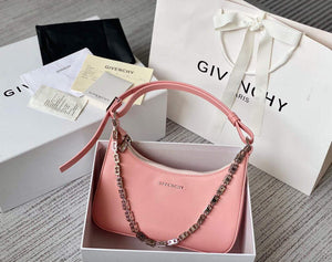 Givenchy BB50LGB1A4 Small Moon Cut Out bag in Leather Pink - Default Title - View 1