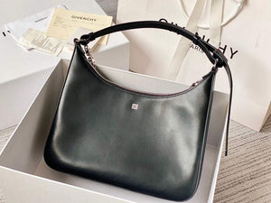 Givenchy BB50LWB1A4 Medium Moon Cut Out bag in leather Black - Default Title - View 2