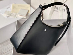 Givenchy BB50LWB1A4 Medium Moon Cut Out bag in leather Black - Default Title - View 3