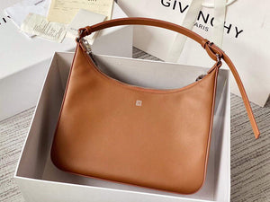 Givenchy BB50LWB1A4 Medium Moon Cut Out bag in leather Brown - Default Title - View 2
