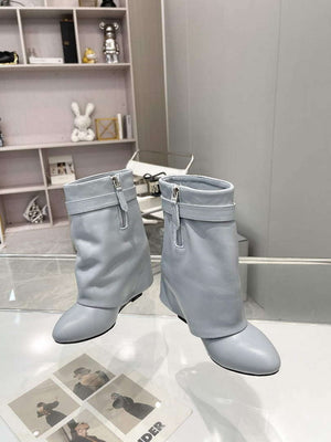Givenchy BE603KE0YP Women's Shoes Shark Lock Ankle Boots G97116 - 35 - View 7