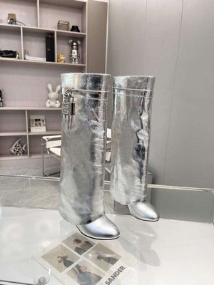 Givenchy BE7021E0YP Women's Shoes Shark Lock Boots G97103 - 35 - View 1
